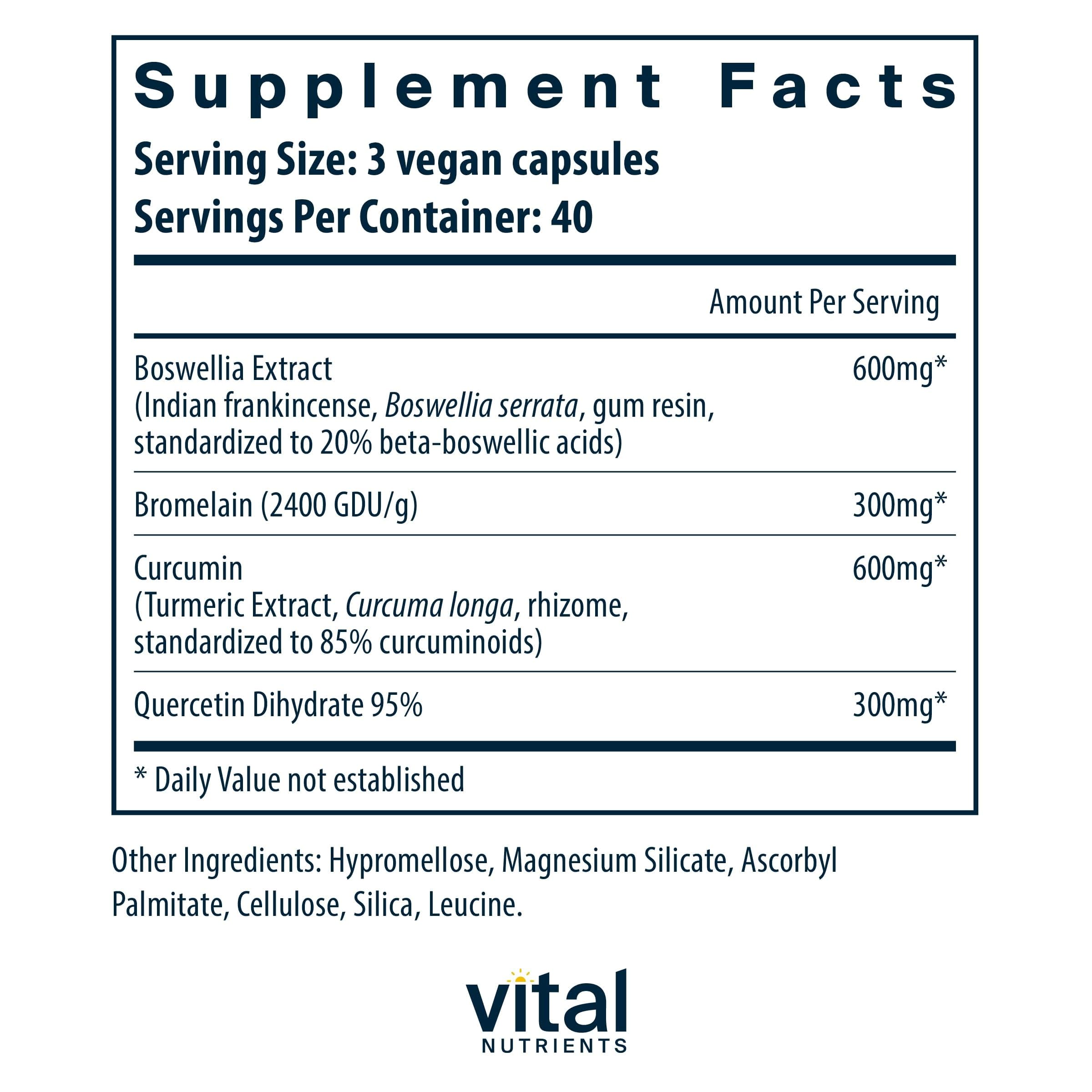 Foto 2 | Suplemento Vital Nutrients Bcq Vegan 120 Cápsulas - Venta Internacional.