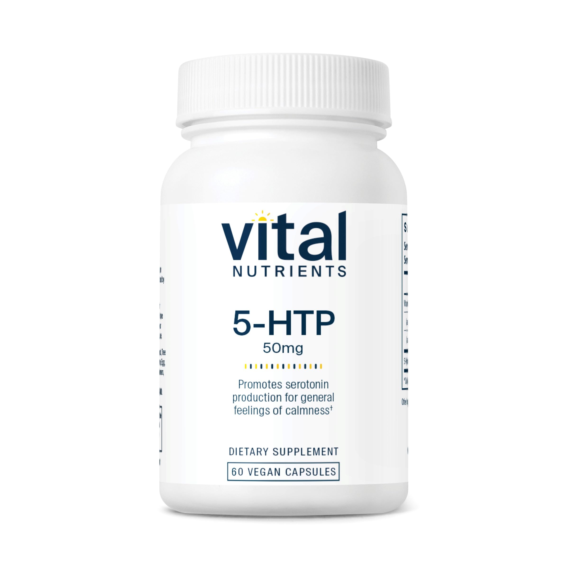 Foto 2 pulgar | Suplemento Vital Nutrients 5-htp, 50 Mg, Apoyo A La Serotonina, 60 Cápsulas - Venta Internacional.