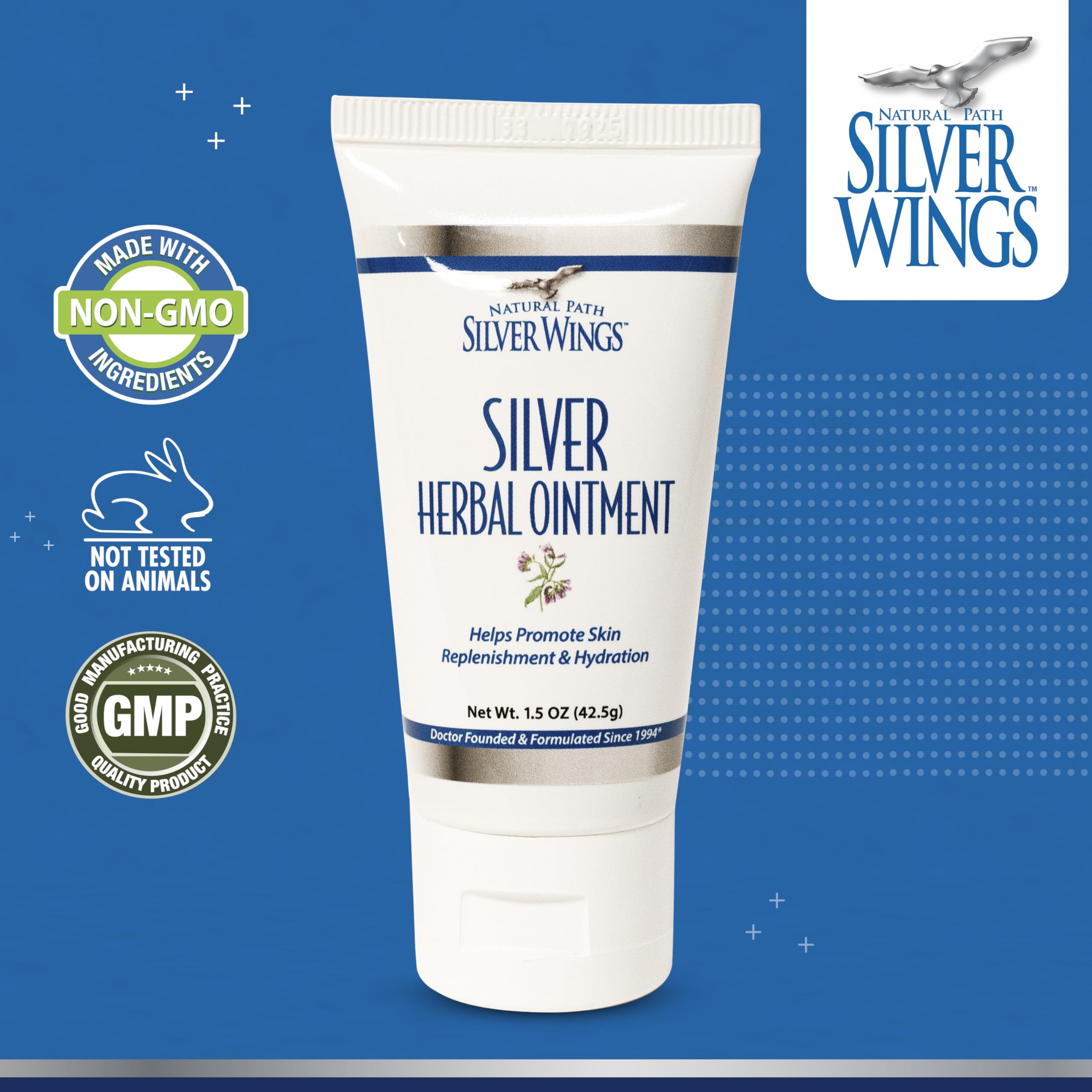 Foto 3 pulgar | Pomada A Base De Hierbas Natural Path Silver Wings, 250 Ppm, Plata, 44 Ml - Venta Internacional.