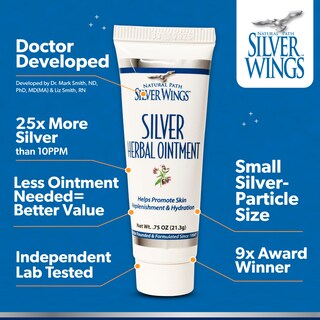 Foto 4 | Pomada A Base De Hierbas Natural Path Silver Wings, 250 Ppm, Plata, 44 Ml - Venta Internacional.