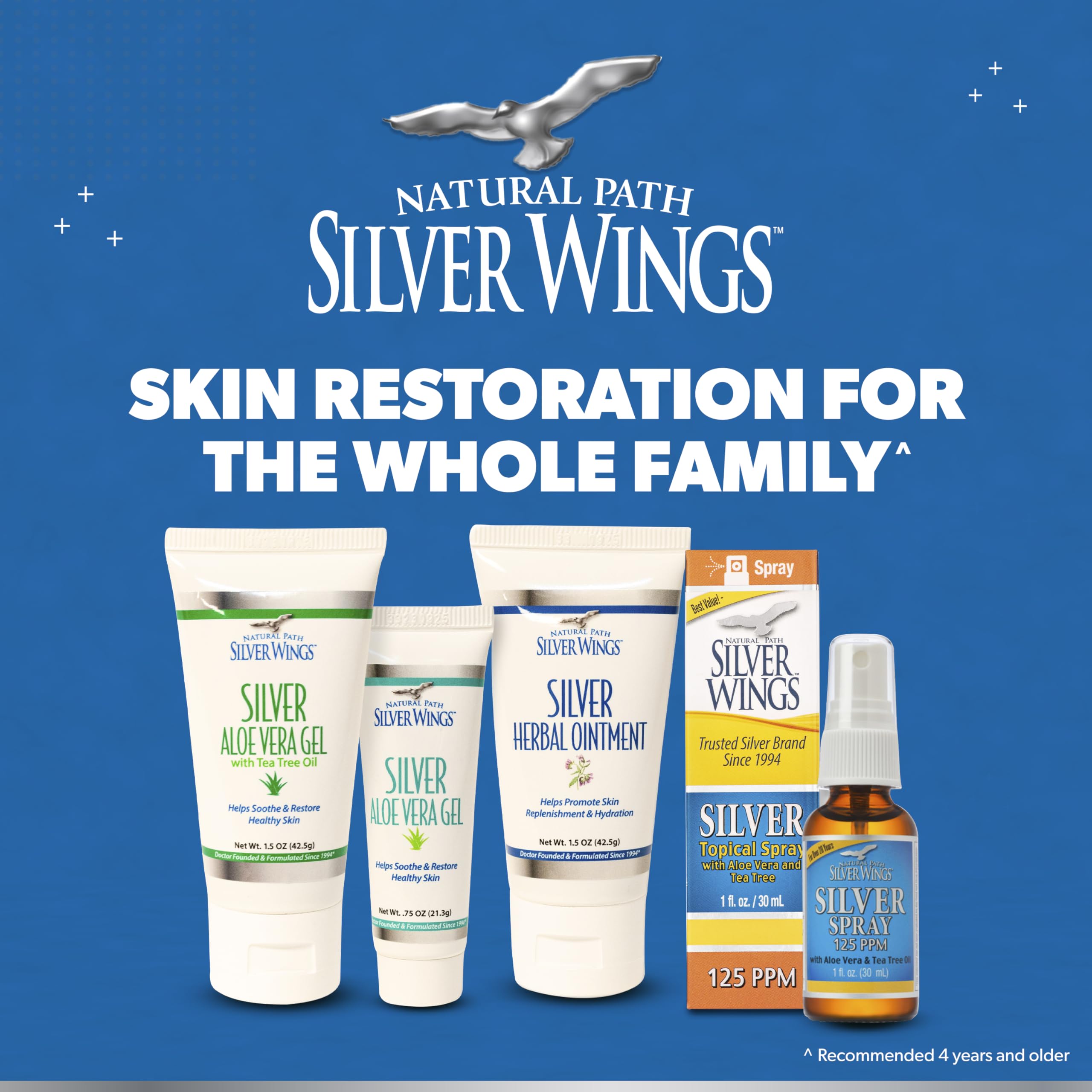 Foto 6 | Pomada A Base De Hierbas Natural Path Silver Wings, 250 Ppm, Plata, 44 Ml - Venta Internacional.
