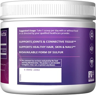 Foto 3 | Suplemento Mrm Nutrition Msm Crystals Joint Health 200 Porciones - Venta Internacional.