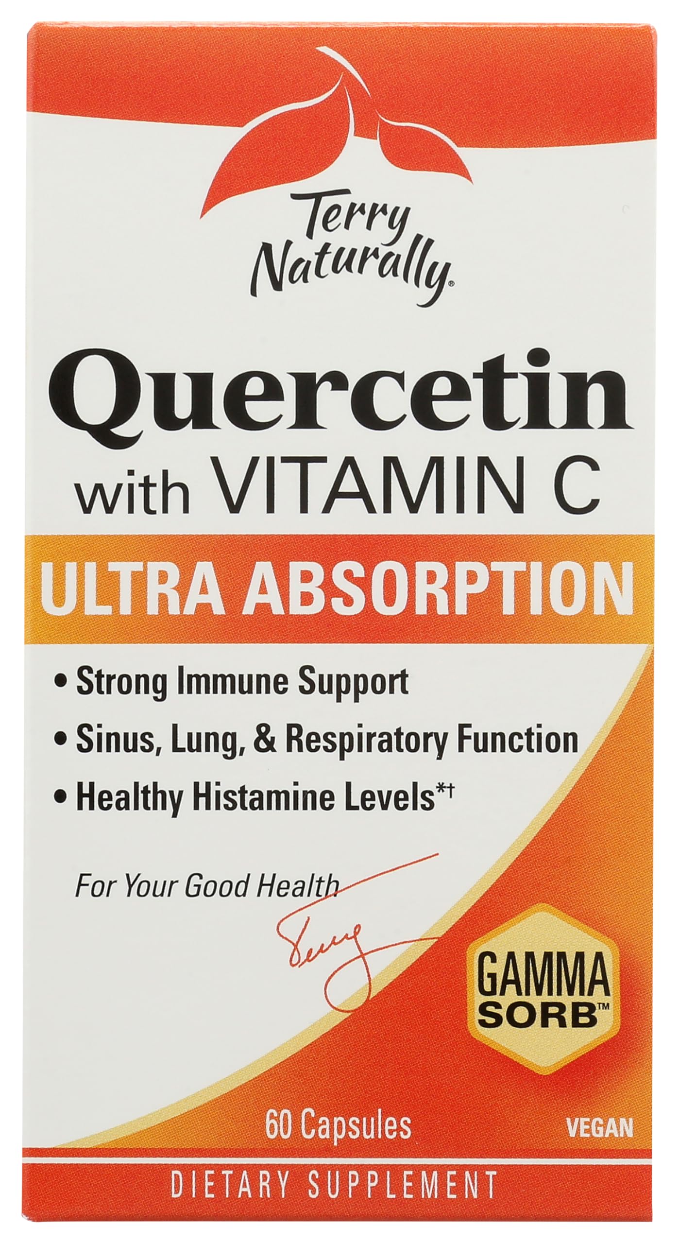 Foto 2 pulgar | Suplemento Terry Naturally Quercetin Con Vitamina C 60 Cápsulas - Venta Internacional.