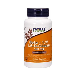 Foto 1 | Suplemento de Beta-1,3/1,6-d-glucano Now Foods 100 Mg 90 Cápsulas - Venta Internacional