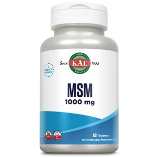 Foto 1 | Suplemento Kal Msm de 1000 Mg 80 Tabletas- Venta Internacional