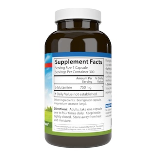 Foto 2 | Suplemento Carlson L-glutamina 750 Mg 300 Cápsulas - Venta Internacional