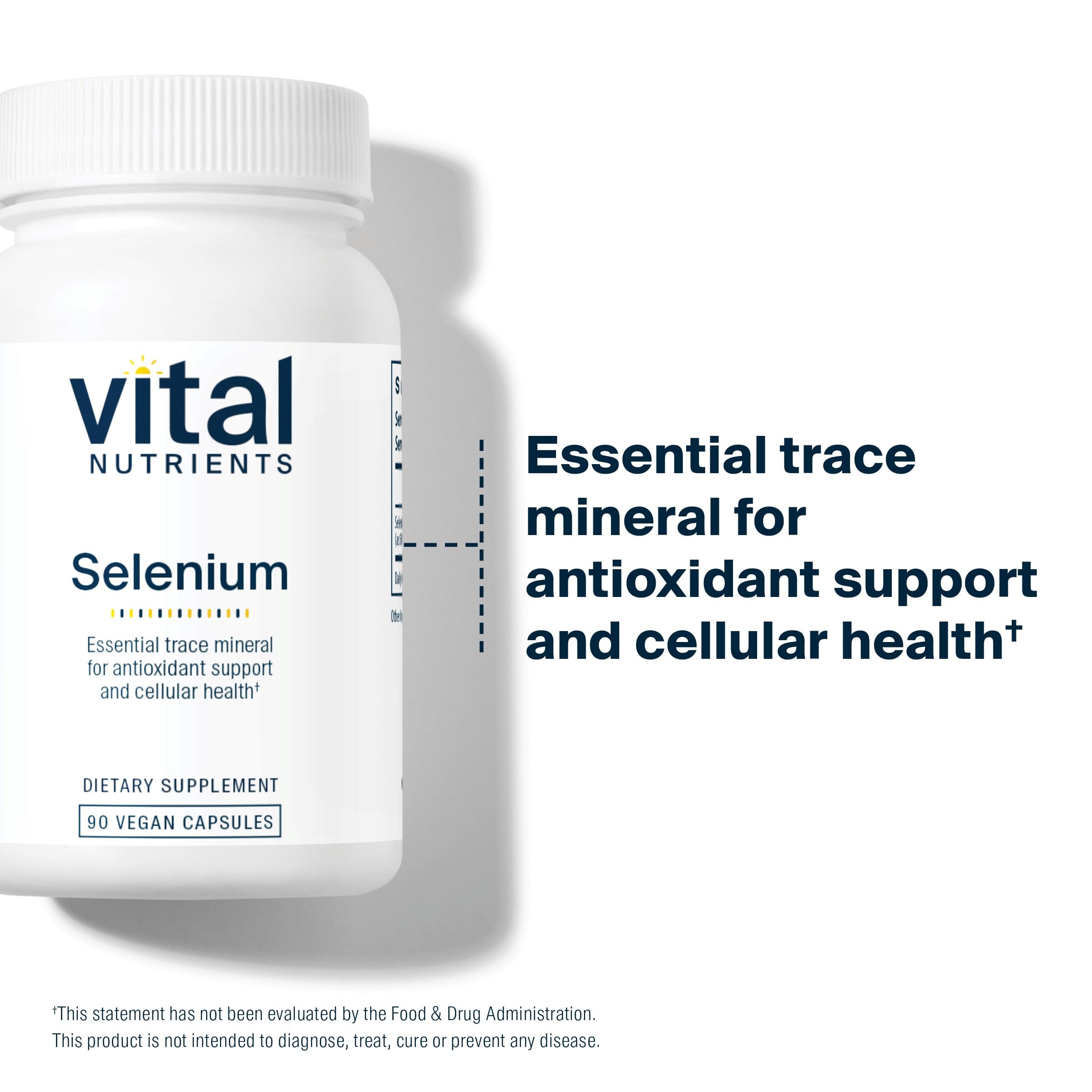 Foto 7 pulgar | Suplemento De Selenio De Vital Nutrients 200 Mcg 90 Cápsulas - Venta Internacional.
