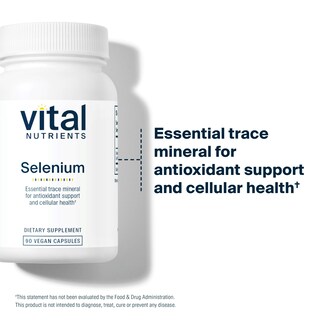 Foto 6 | Suplemento De Selenio De Vital Nutrients 200 Mcg 90 Cápsulas - Venta Internacional.