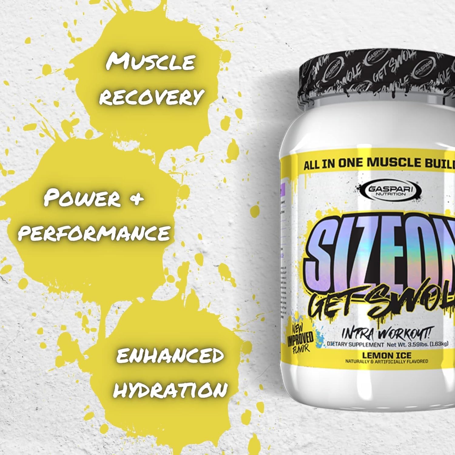 Foto 4 pulgar | Suplemento Gaspari Nutrition Sizeon De 1,63 Kg De Limón Durante El Entrenamiento - Venta Internacional.