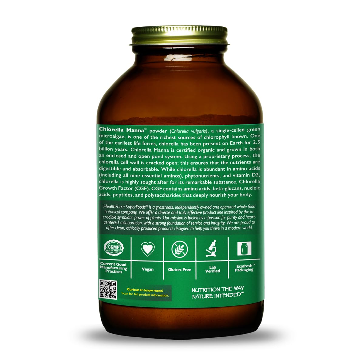 Foto 4 pulgar | Suplemento Healthforce Superfoods Chlorella Manna 350g - Venta Internacional.