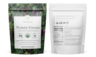 Foto 3 | Protein + Greens Truvani 357 g-Venta Internacional
