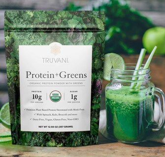 Foto 4 | Protein + Greens Truvani 357 g-Venta Internacional