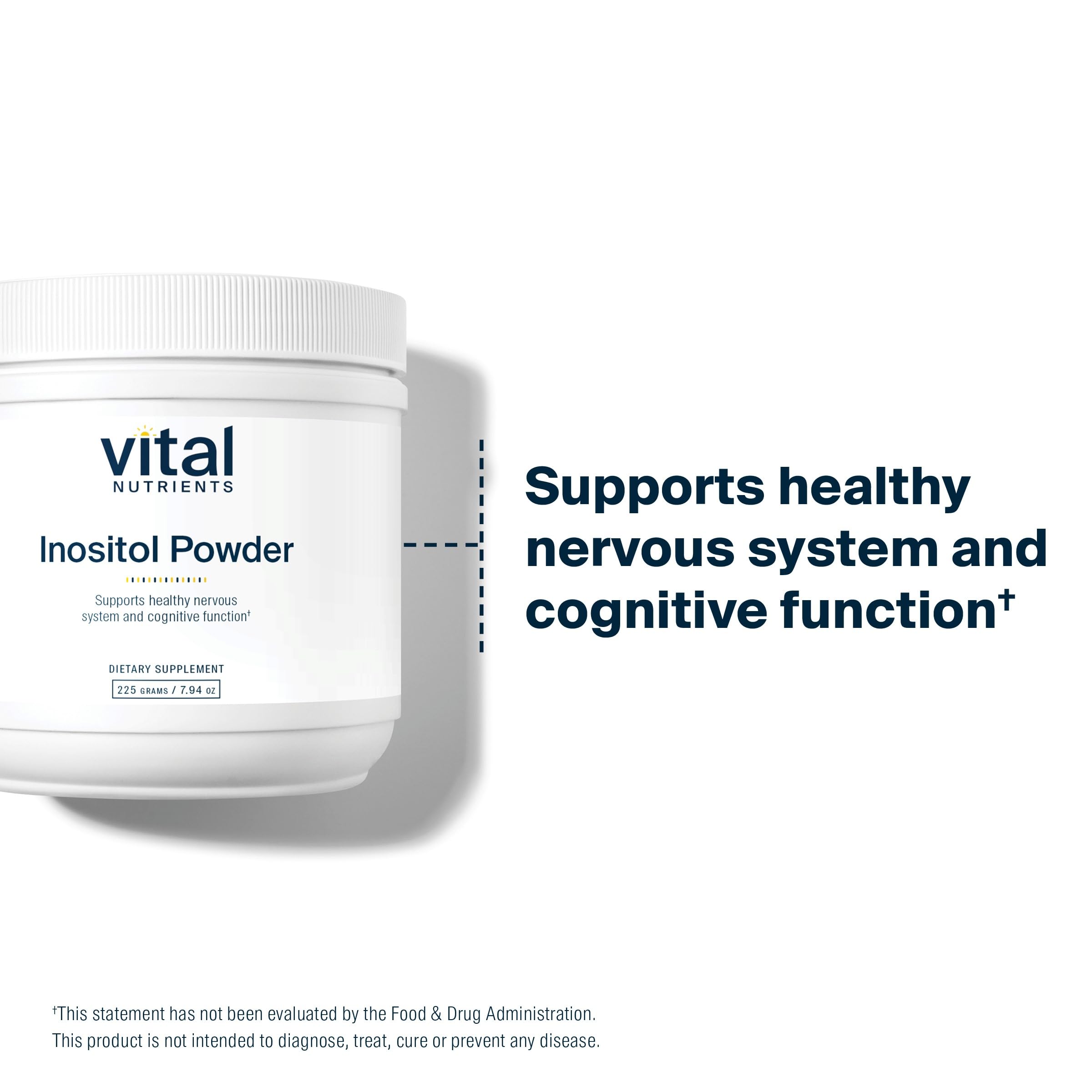 Foto 7 pulgar | Suplemento De Inositol En Polvo De Vital Nutrients, 3800 Mg, 56 Porciones - Venta Internacional.
