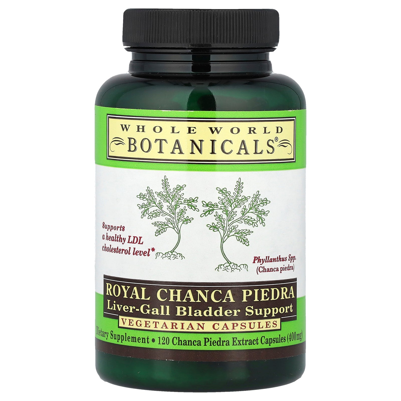 Foto 2 pulgar | Suplemento Whole World Botanicals Royal Chanca Piedra 400 Mg - Venta Internacional.