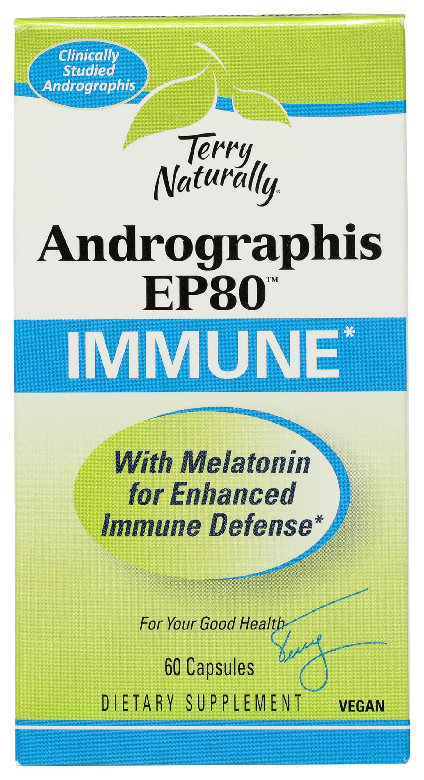 Foto 2 pulgar | Suplemento Terry Naturally Andrographis Ep80 Immune 60 Cápsulas - Venta Internacional.