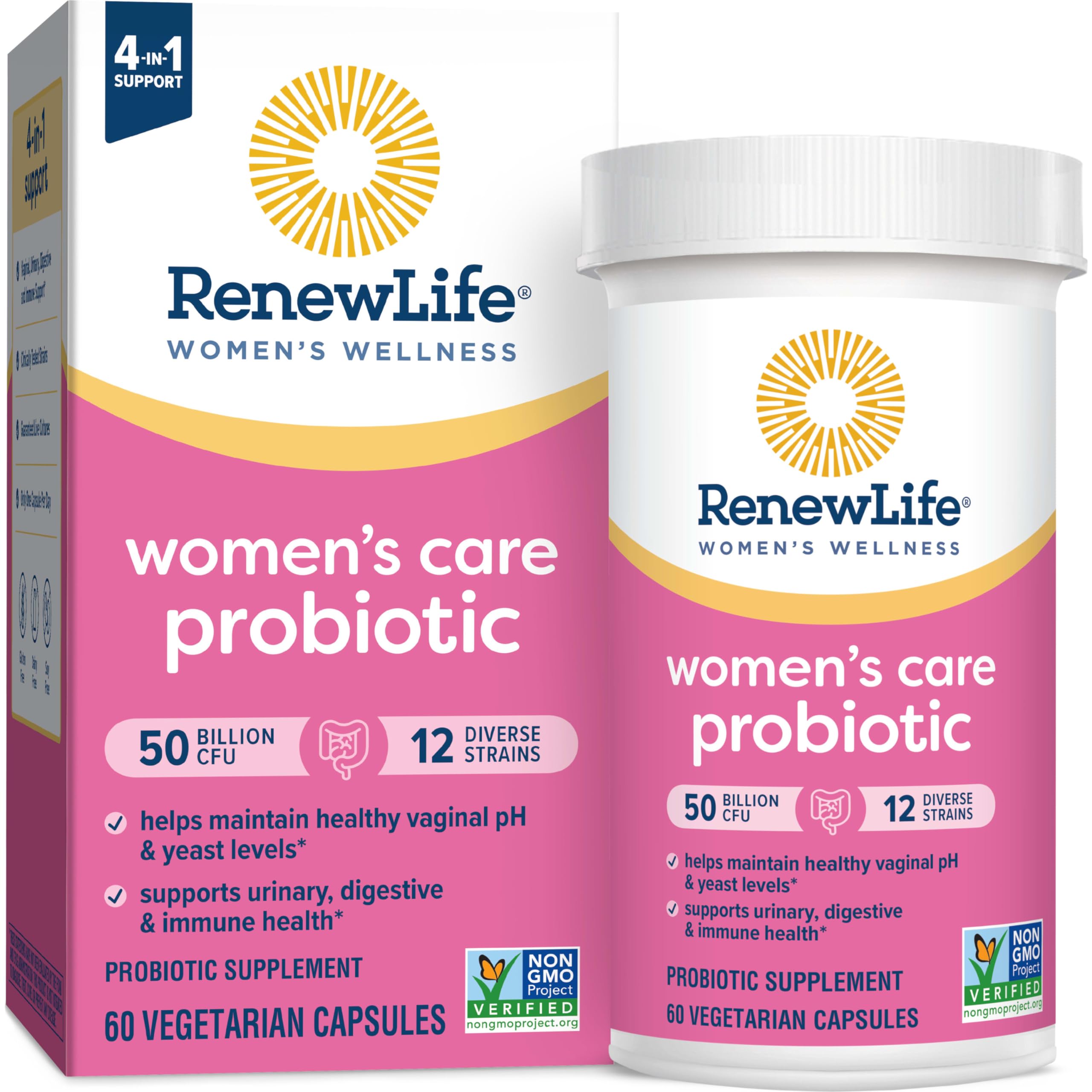 Foto 2 pulgar | Cápsulas Probióticas Renew Life Para Mujer, 50 Mil Millones De Cfu, 60 Unidades - Venta Internacional.