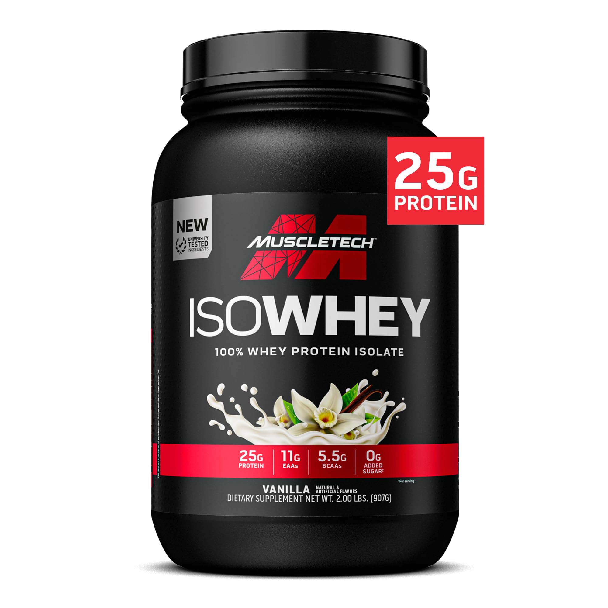 Foto 2 pulgar | Proteína En Polvo Muscletech Iso Whey Isolate Vanilla 908 G - Venta Internacional.
