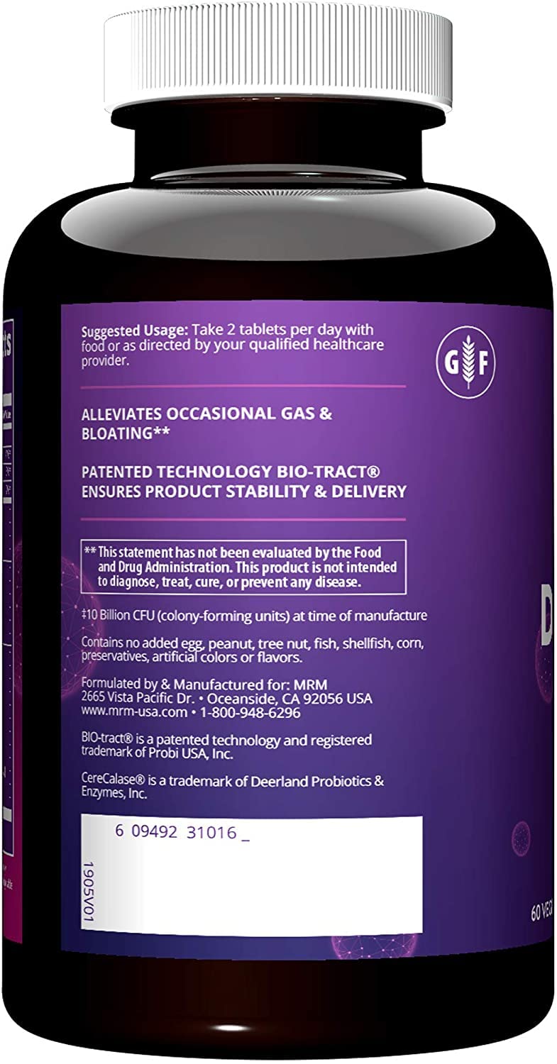 Foto 4 pulgar | Suplemento De Probióticos Y Enzimas Digestivas Digest-all  Ic De Mrm Nutrition, 30 Porciones - Venta Internacional.