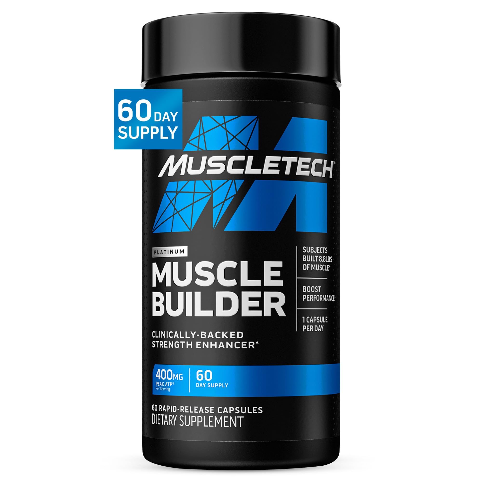 Foto 1 | Suplemento Muscle Builder Muscletech De Óxido Nítrico, 60 Cápsulas - Venta Internacional.