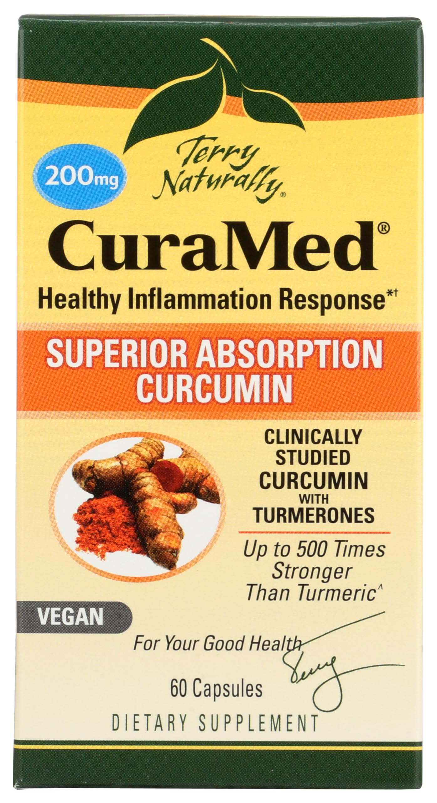 Foto 2 pulgar | Suplemento Terry Naturally Curamed 200 Mg 60 Cápsulas Blandas Veganas - Venta Internacional.