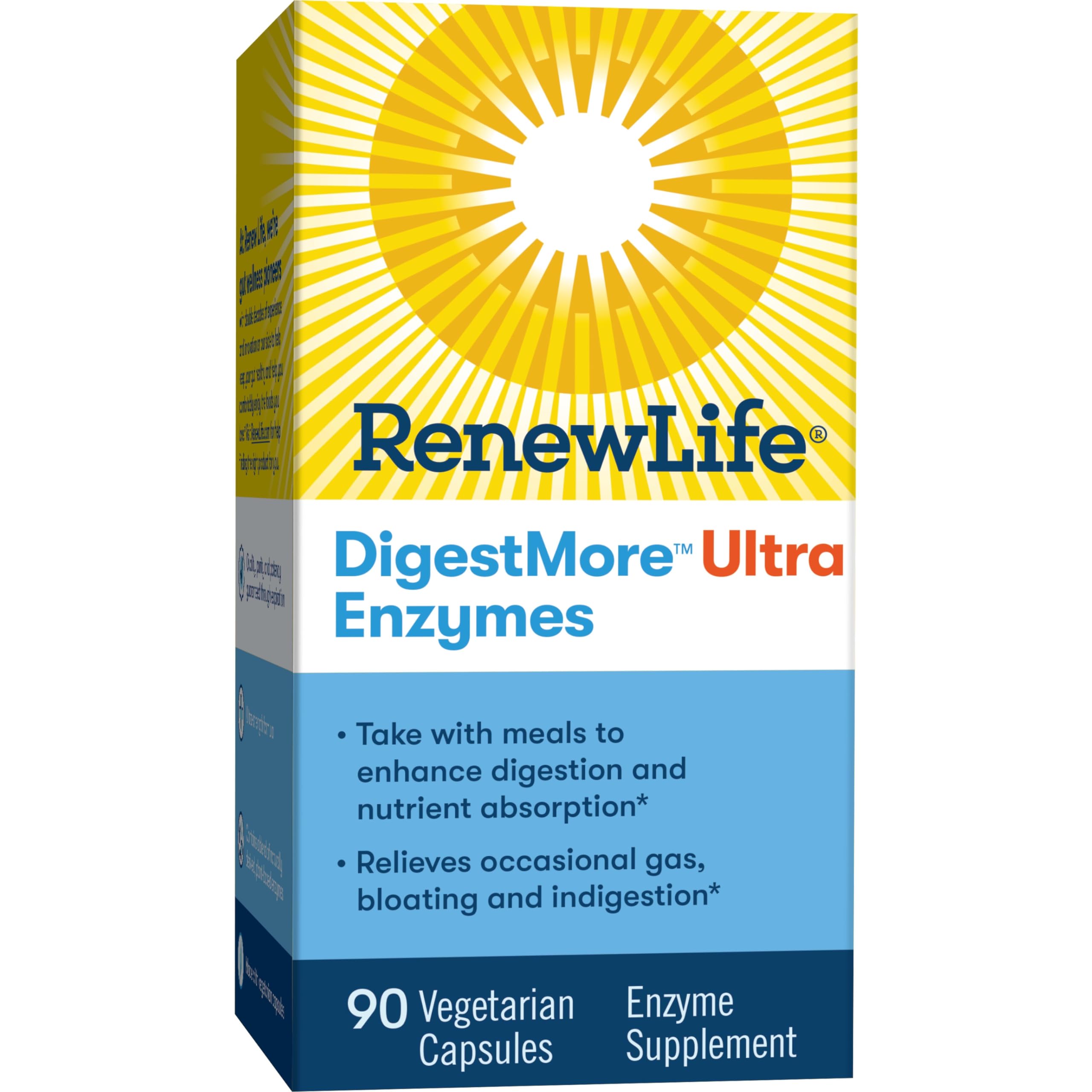 Foto 8 pulgar | Suplemento Renew Life Adult Digestmore Ultra Enzymes 90 Cápsulas - Venta Internacional.