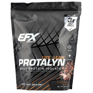 Foto 1 | Proteína De Suero Aislada Efx Sports Protalyn Con Chispas De Chocolate 907 G - Venta Internacional.