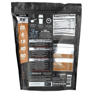 Foto 2 | Proteína De Suero Aislada Efx Sports Protalyn Con Chispas De Chocolate 907 G - Venta Internacional.