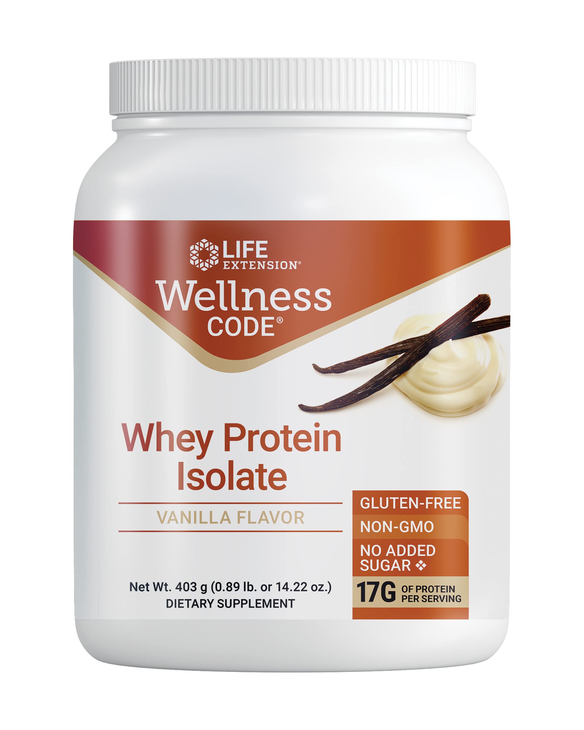 Foto 2 pulgar | Whey Protein Isolate Life Extension Wellness Code Vainilla 403 G - Venta Internacional.