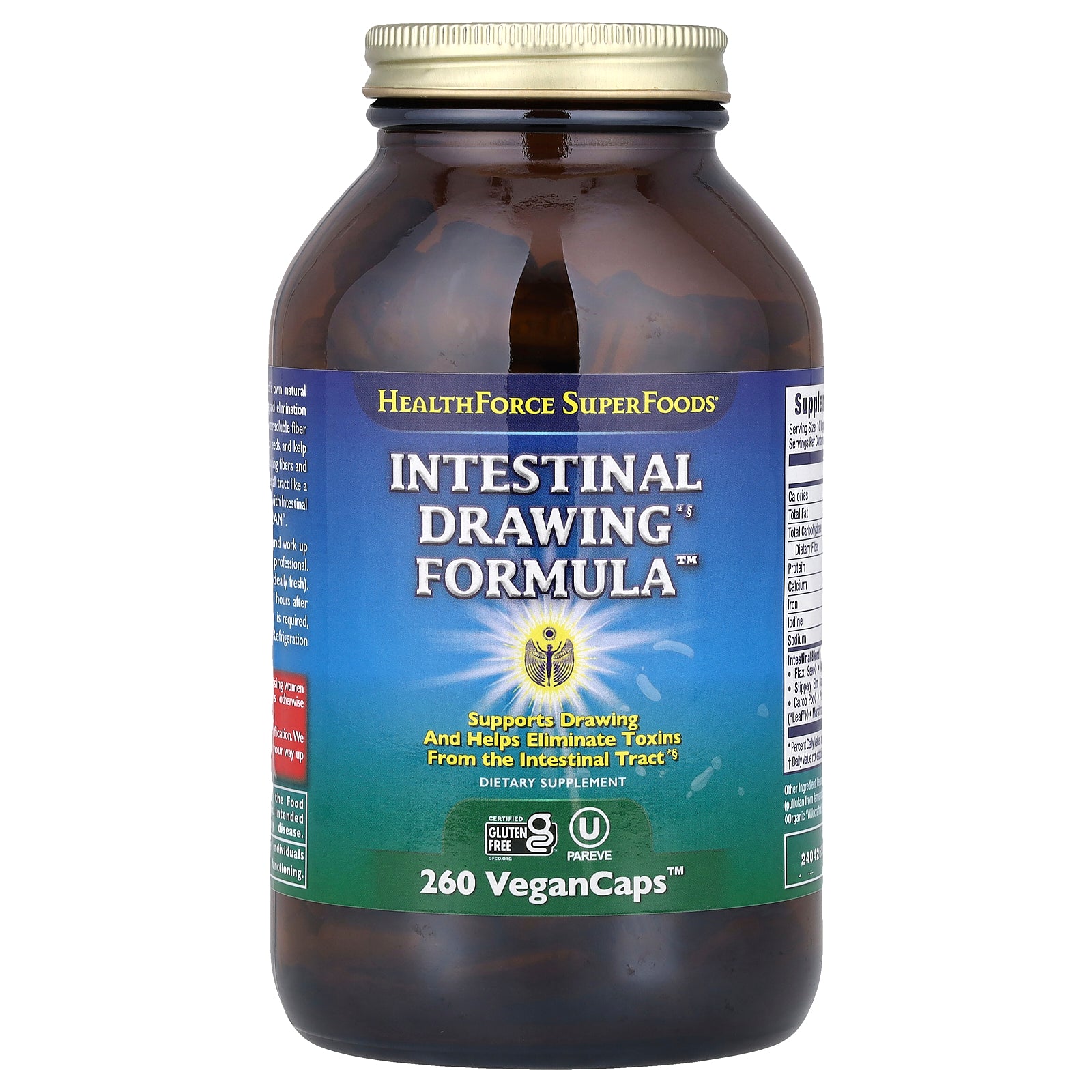Foto 2 pulgar | Suplemento Healthforce Superfoods Intestinal Drawing 260 Cápsulas Veganas - Venta Internacional.