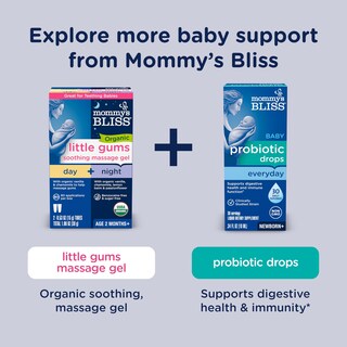 Foto 7 | Baby Bedtime Paci Gel Mommy's Bliss Organic, 15 Ml, 2 Meses O Más - Venta Internacional.