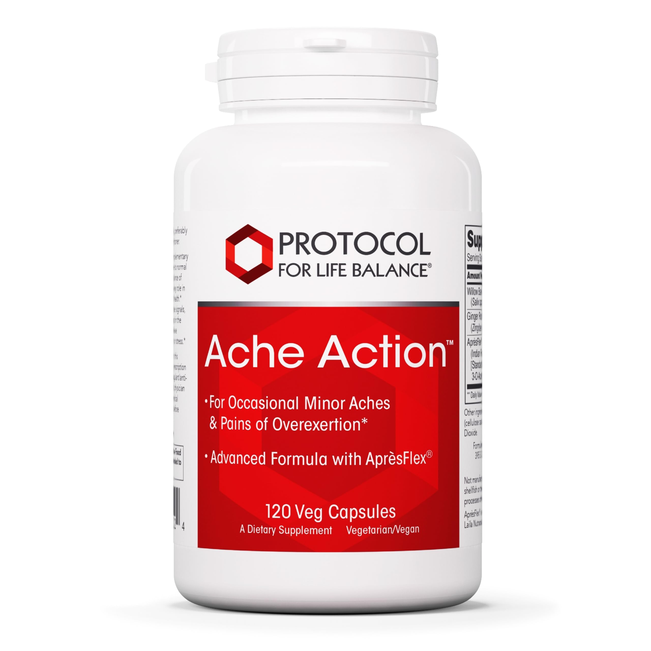 Foto 1 | Suplemento Articular Protocol For Life Balance Ache Action 120 Cápsulas - Venta Internacional.
