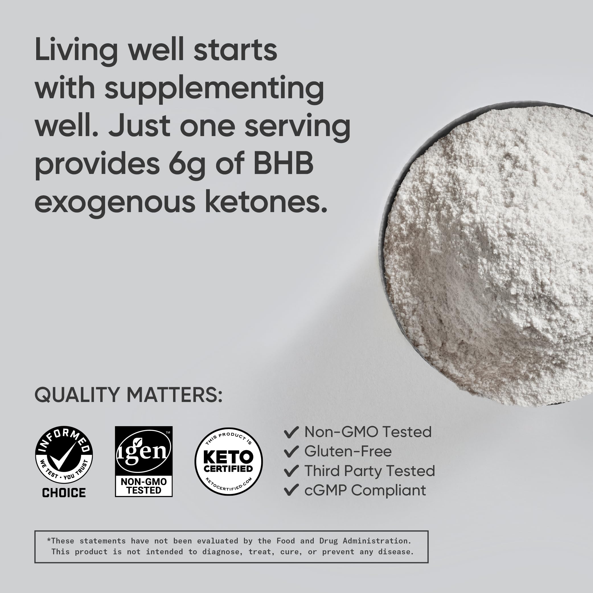 Foto 5 pulgar | Suplemento de Cetonas Exógenas Keto Plus Sports Research 30 Porciones - Venta Internacional