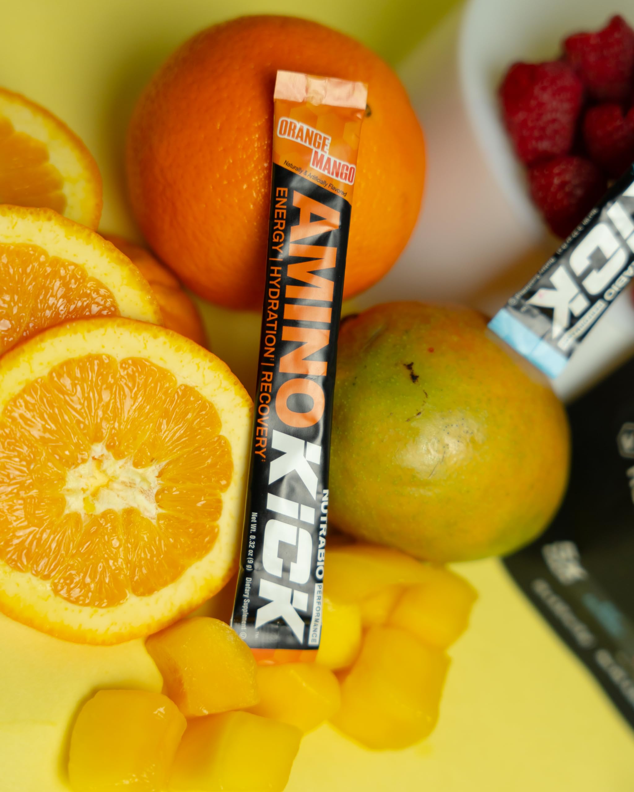 Foto 6 pulgar | Suplemento Nutrabio Amino Kick All In One, 20 Porciones De Naranja Y Mango - Venta Internacional.