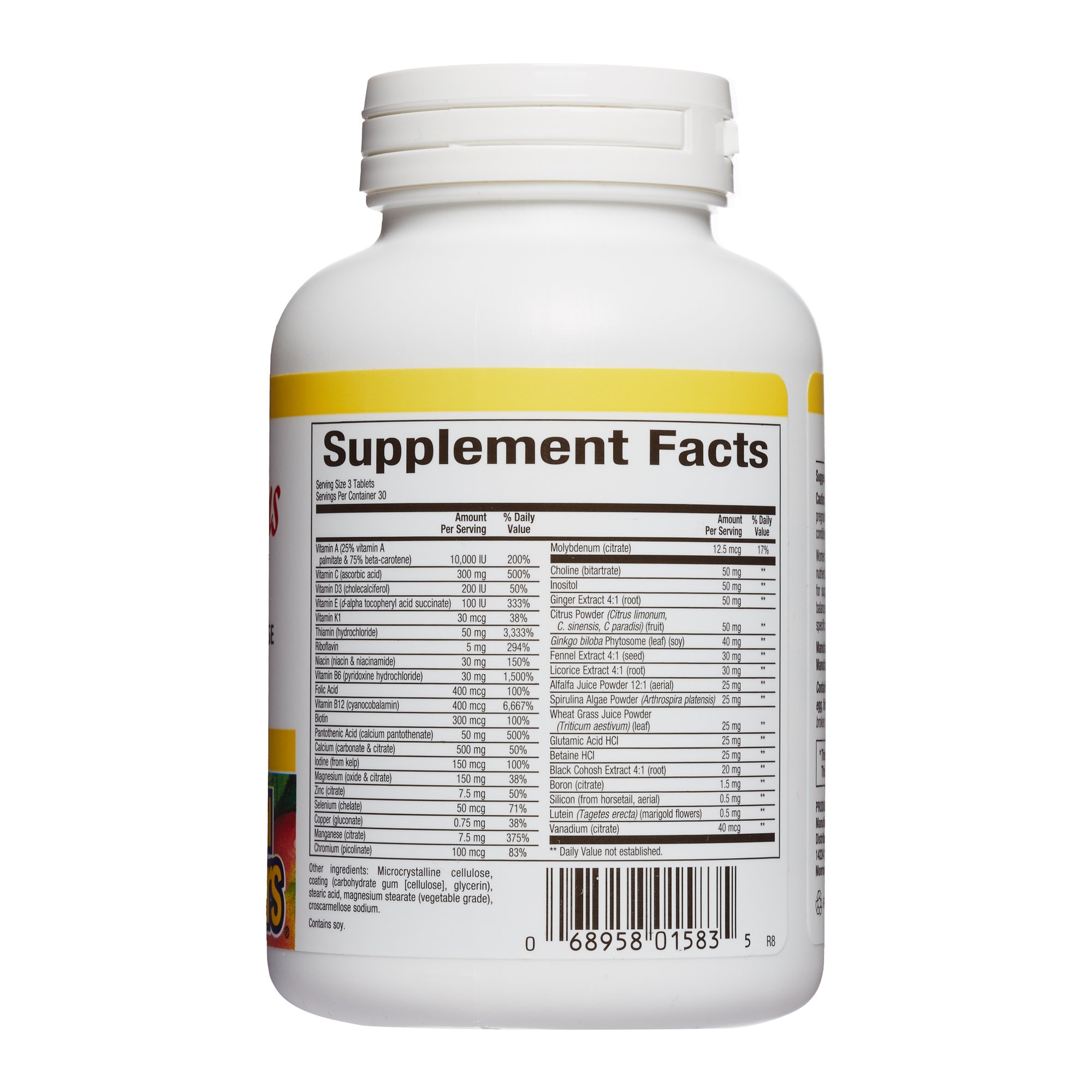Foto 2 | Suplemento Natural Factors Women's Plus Multistart 90 Capsulas - Venta Internacional