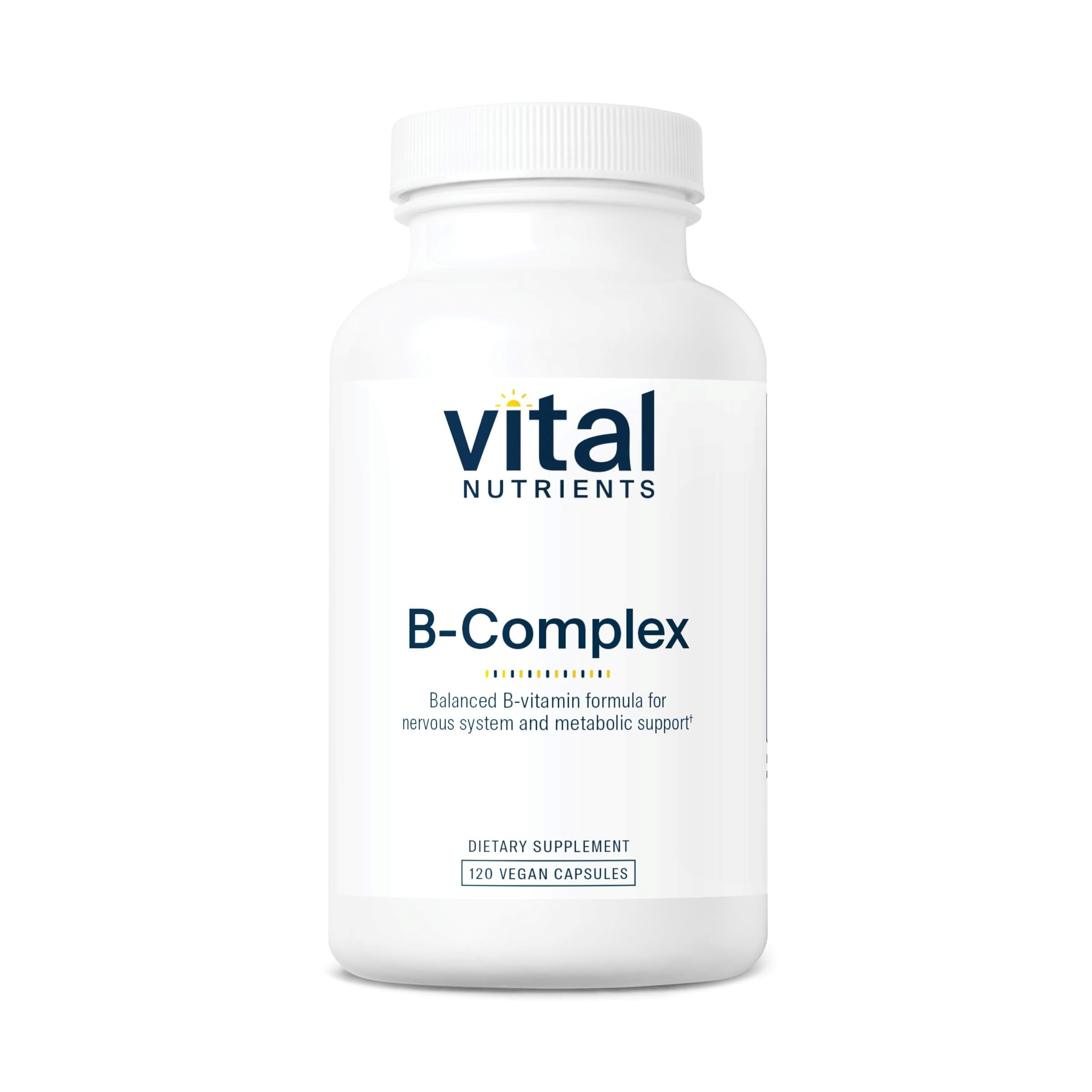 Foto 2 pulgar | Complejo B Vital Nutrients 120 Cápsulas-Venta Internacional