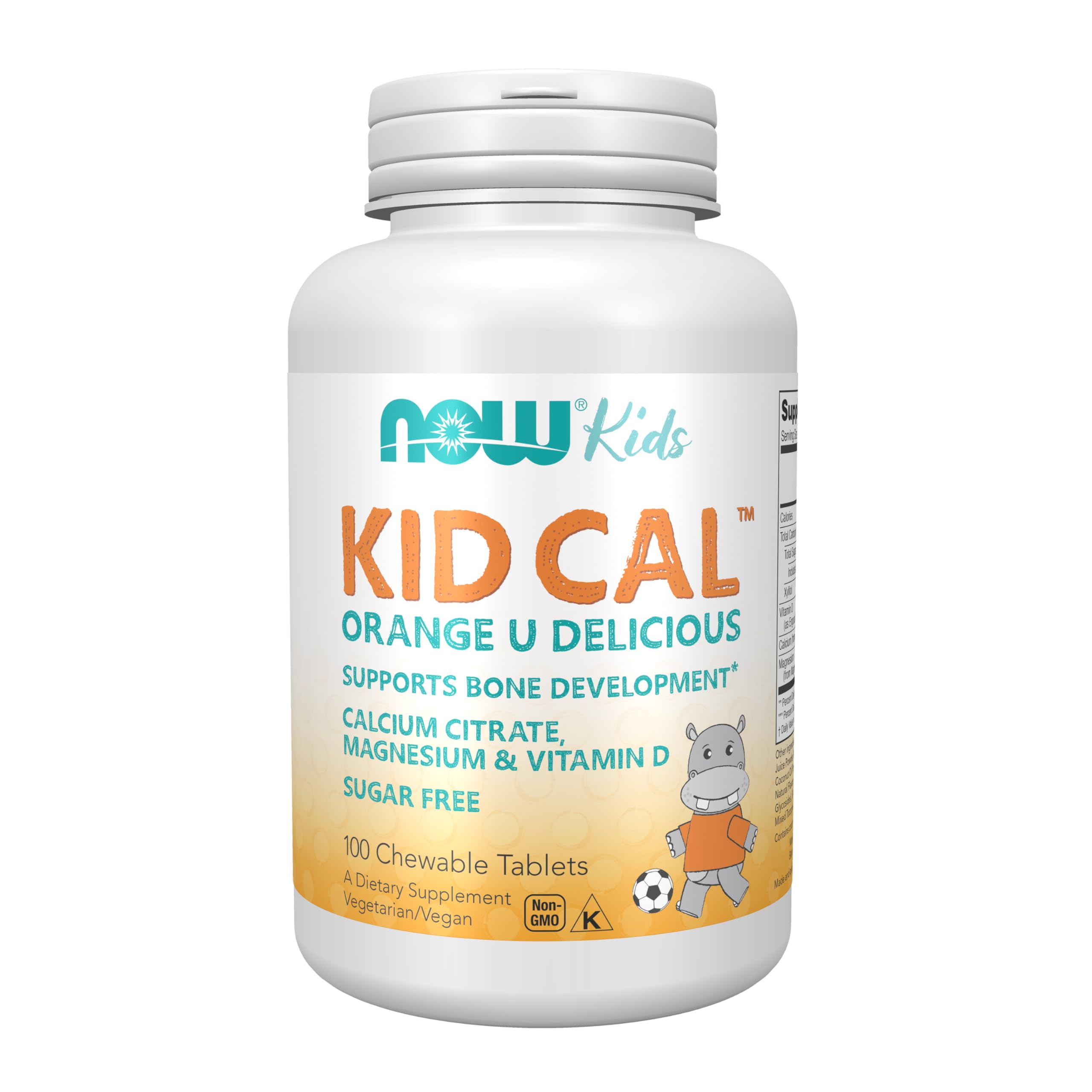 Foto 2 pulgar | Suplementos Now Foods Kid Cal con Citrato de Calcio 100 Tabletas Masticables - Venta Internacional