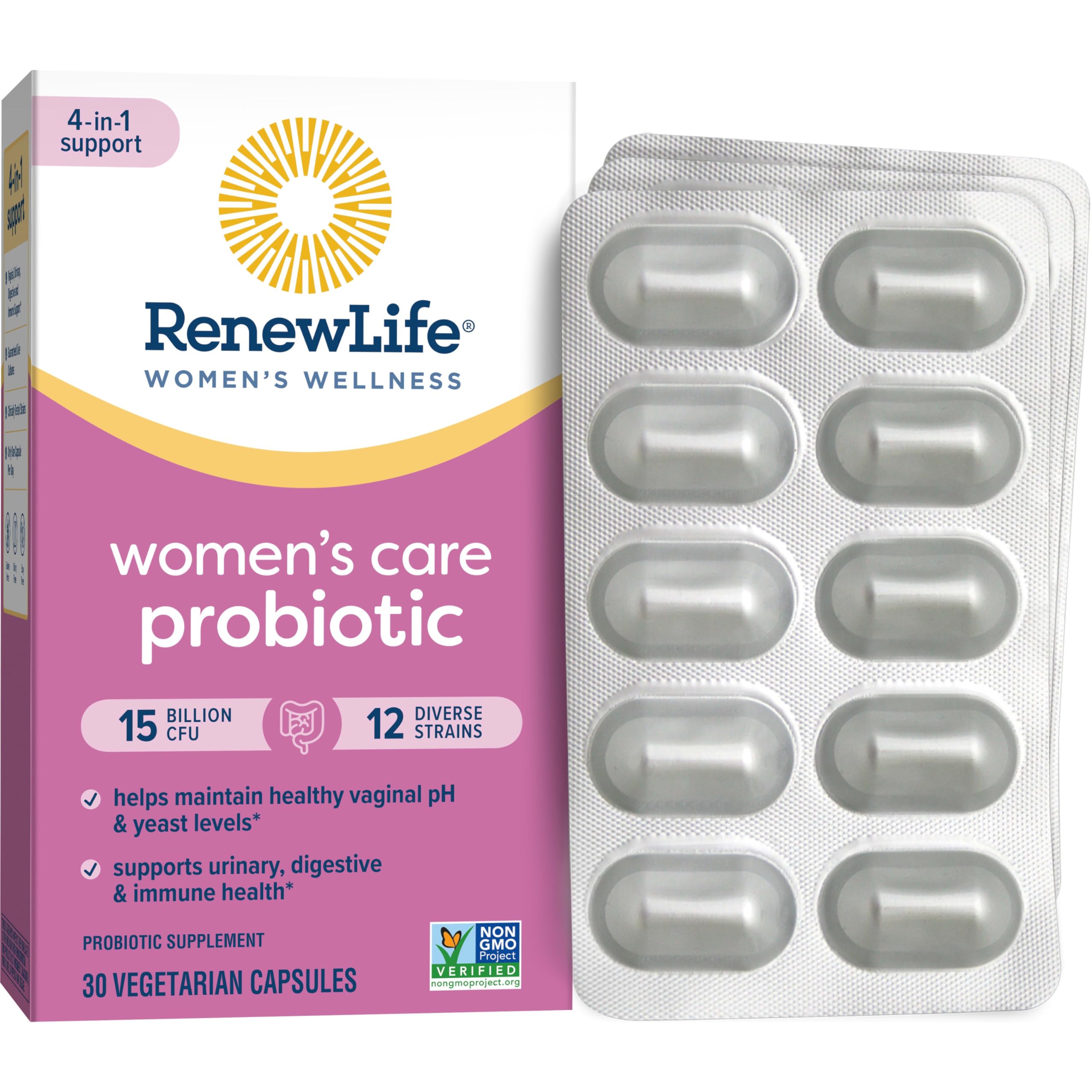 Foto 1 | Cápsulas Probióticas Renew Life Para Mujeres, 15 Mil Millones De Cfu, 30 Unidades - Venta Internacional.