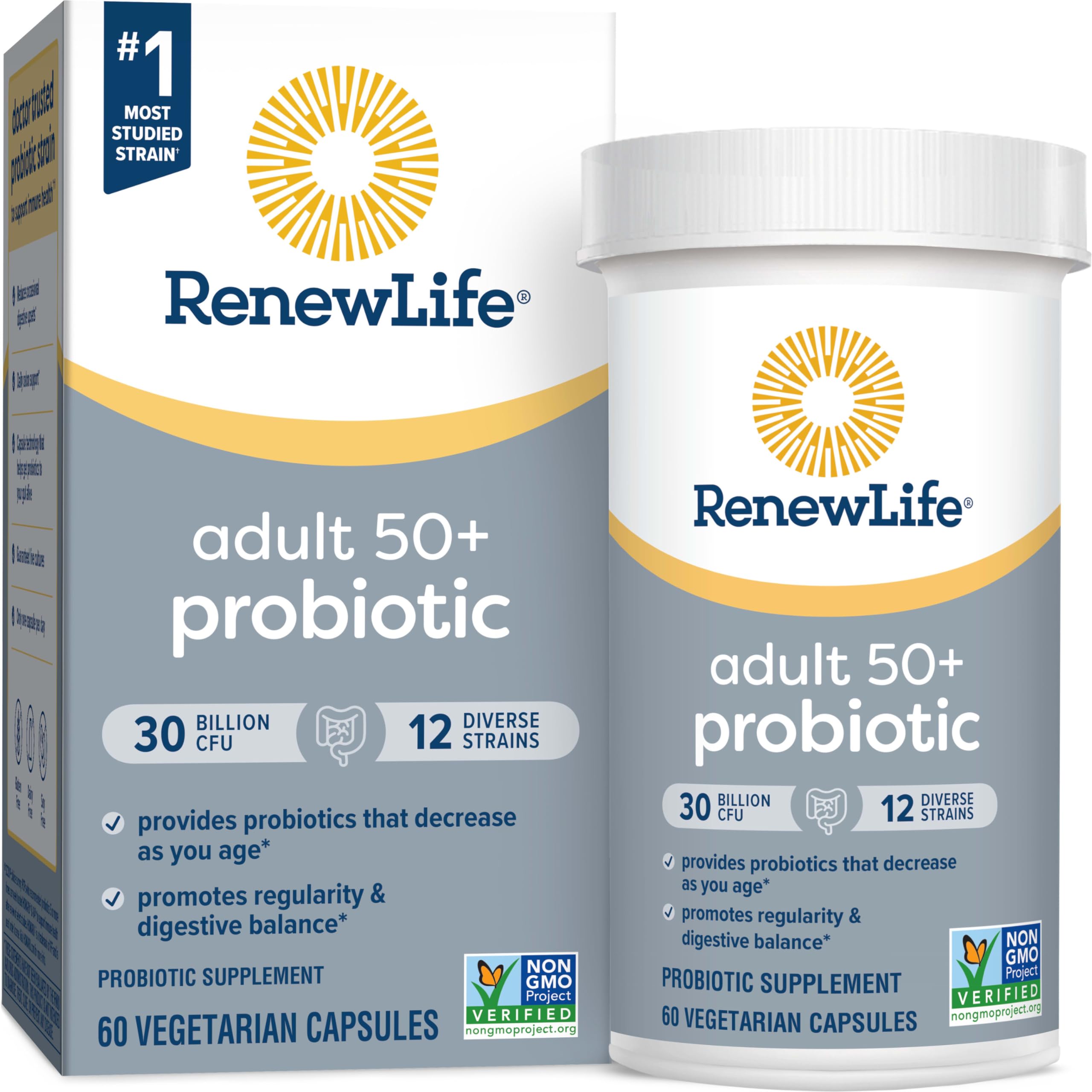Foto 1 | Cápsulas Probióticas Renew Life Adult, 50 O Más De 30 Mil Millones De Cfu, 60 Unidades - Venta Internacional.