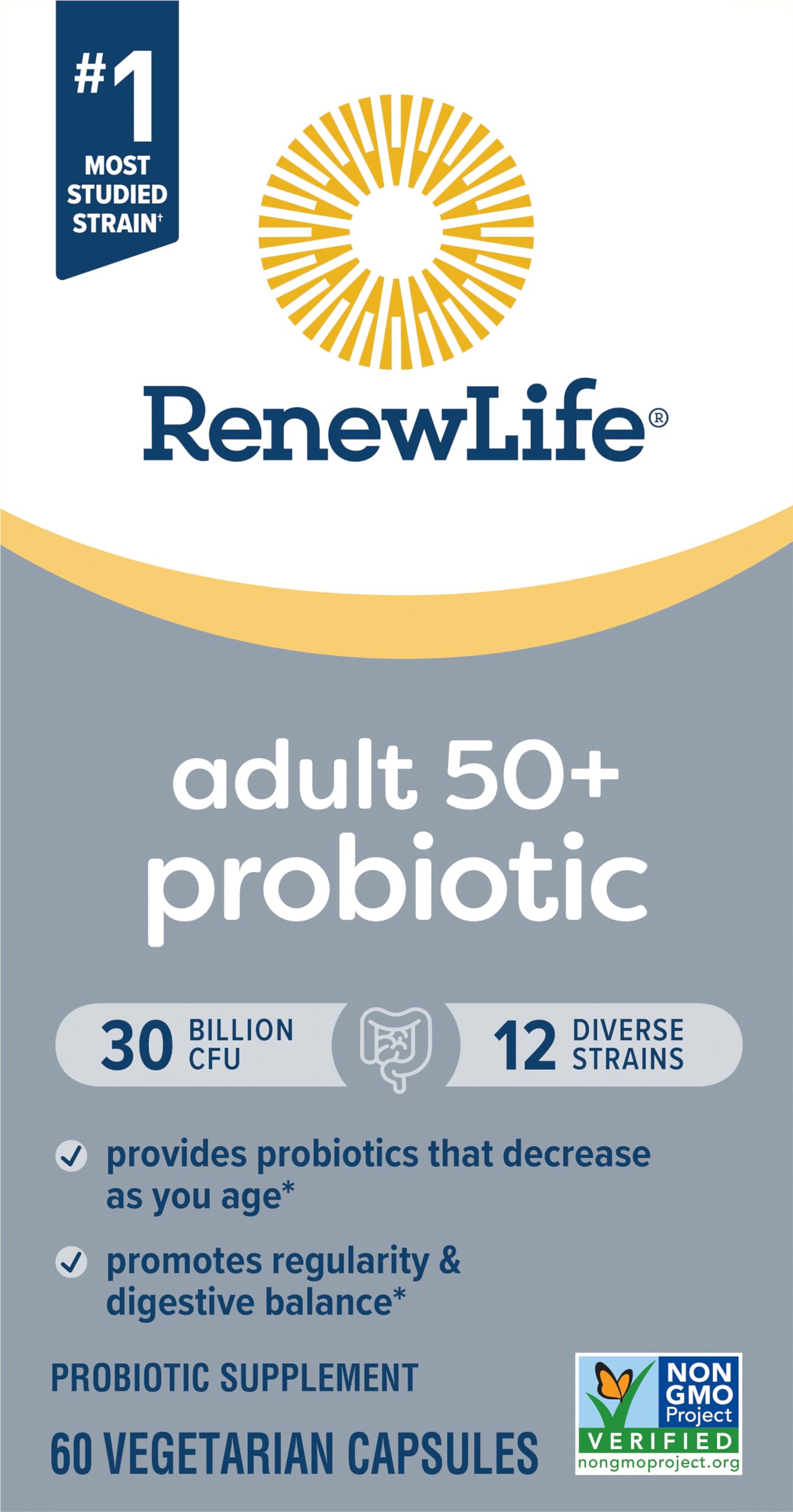 Foto 6 | Cápsulas Probióticas Renew Life Adult, 50 O Más De 30 Mil Millones De Cfu, 60 Unidades - Venta Internacional.