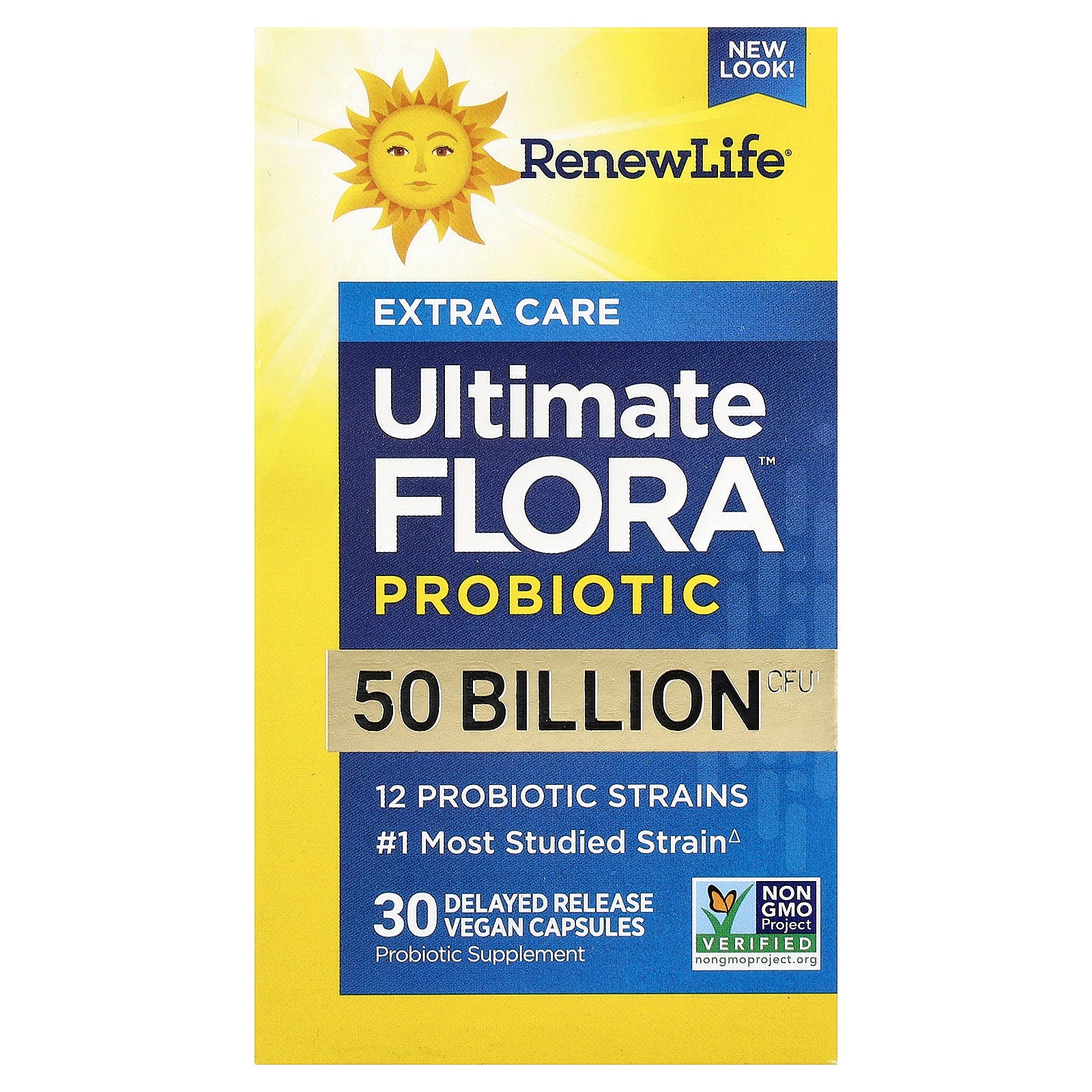 Foto 2 pulgar | Probiotic Renew Life Ultimate Flora, 50 Mil Millones De Cfu, 30 Cápsulas - Venta Internacional.