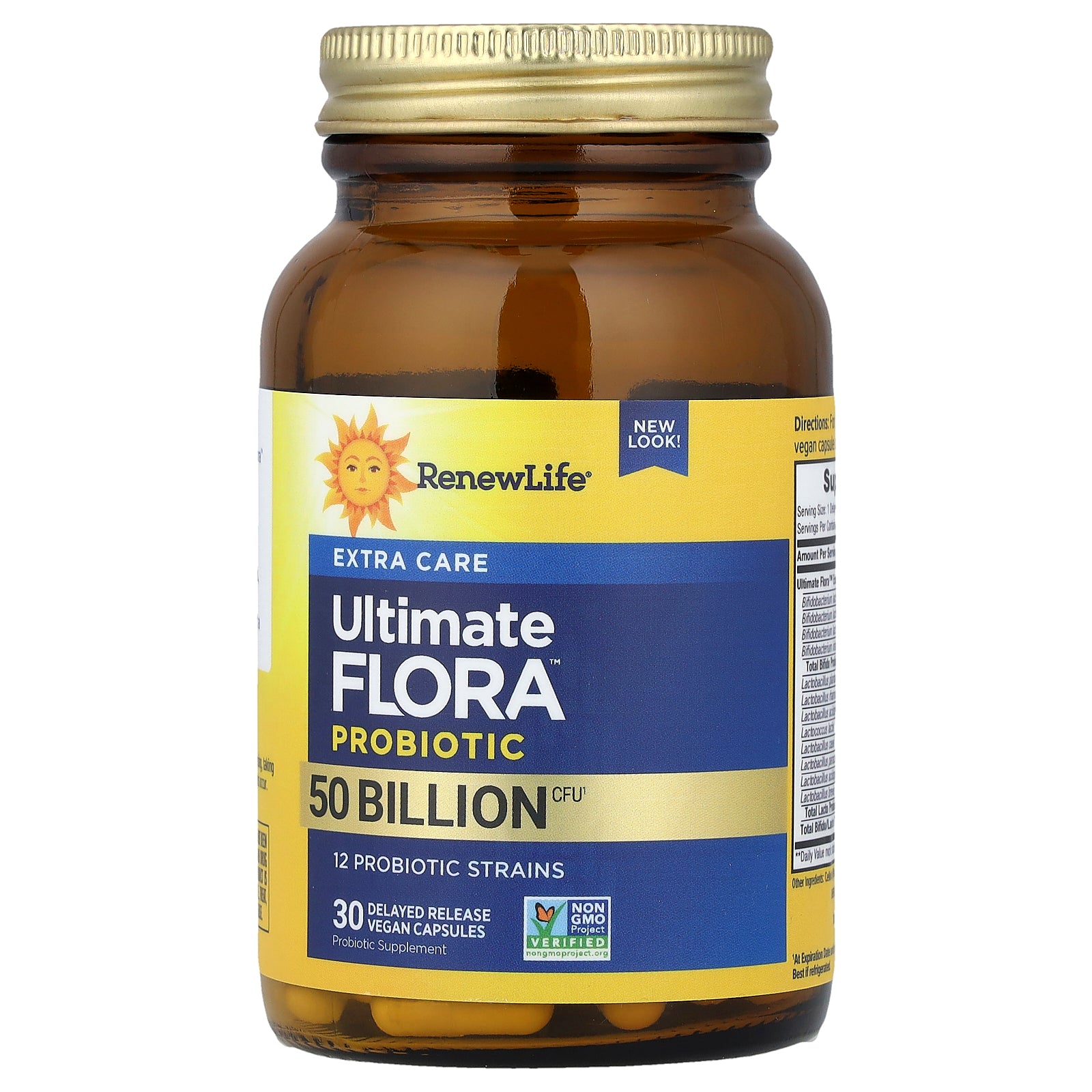 Foto 4 pulgar | Probiotic Renew Life Ultimate Flora, 50 Mil Millones De Cfu, 30 Cápsulas - Venta Internacional.