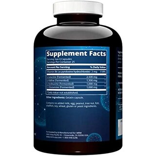 Foto 2 | Suplemento MRM BCAA+G 6000 150 Cápsulas - Venta Internacional