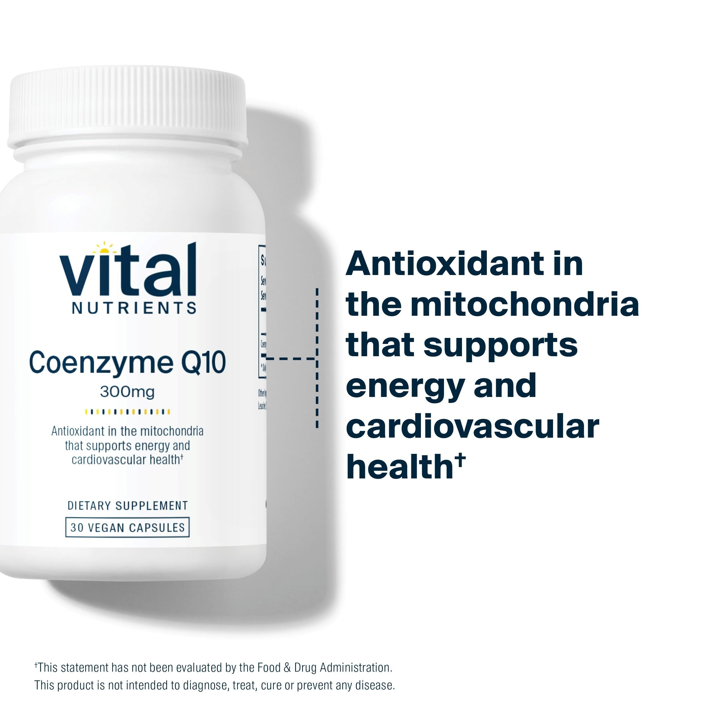 Foto 7 pulgar | Suplemento Vital Nutrients Coq10, 300 Mg, Vegano, 30 Cápsulas - Venta Internacional.