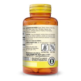 Foto 3 | Suplemento Mason Natural Moringa 500 Mg 60 Cápsulas - Venta Internacional.