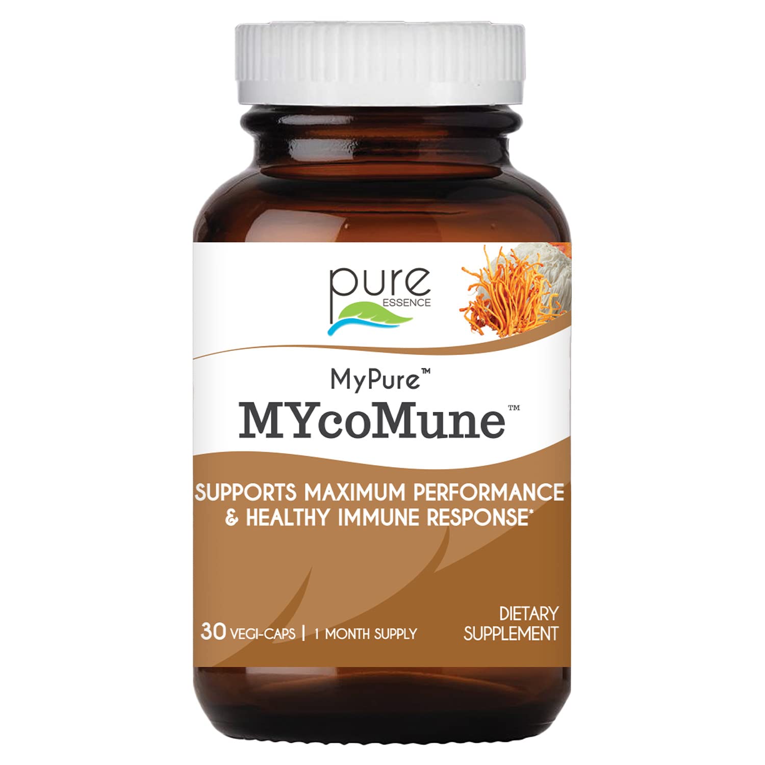 Foto 1 | Suplemento Pure Essence Labs Mycomune Immune 30 Cápsulas - Venta Internacional