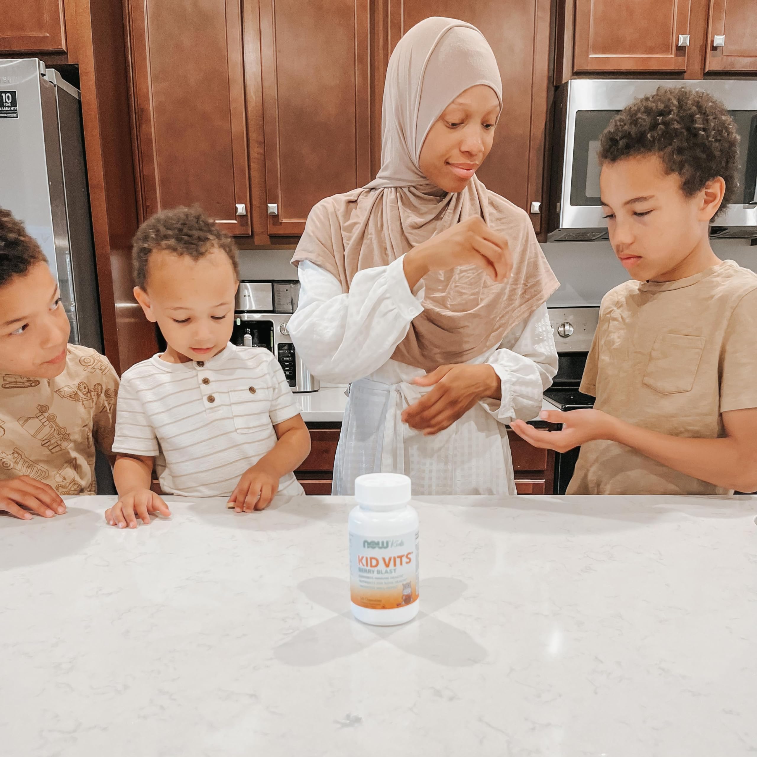 Foto 6 pulgar | Suplemento Now Kid Vits Multivitamínico 120 Comprimidos - Venta Internacional