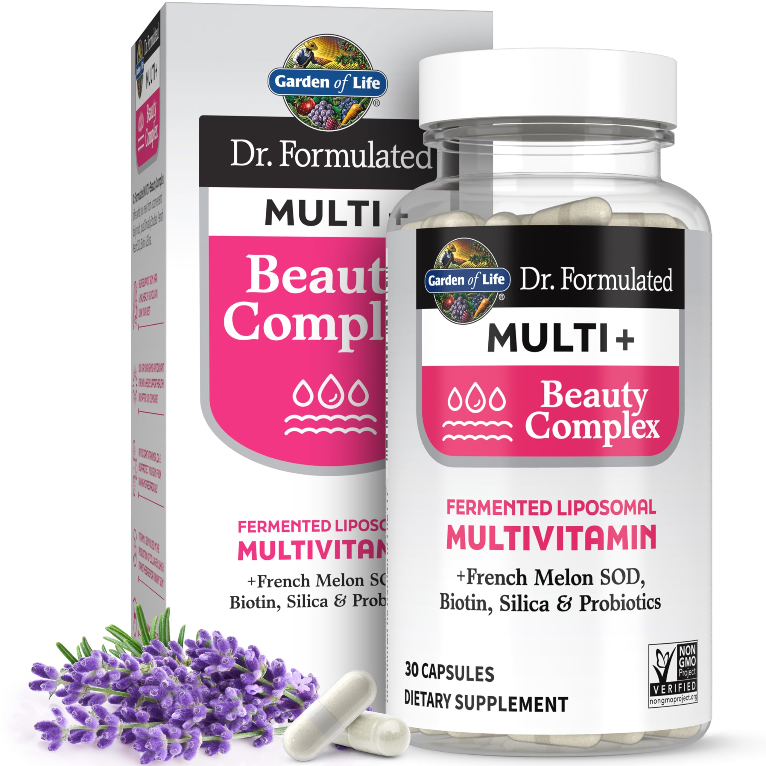 Foto 2 pulgar | Suplemento Garden Of Life Dr Formulated Multi+ Beauty, 30 Cápsulas - Venta Internacional.