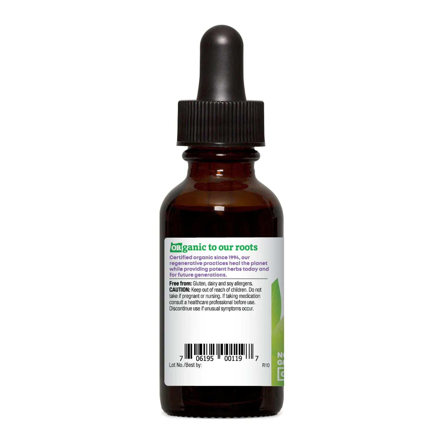 Foto 4 pulgar | Suplemento De Extracto De Jengibre Orgánico De Oregon's Wild Harvest, 30 Ml - Venta Internacional.