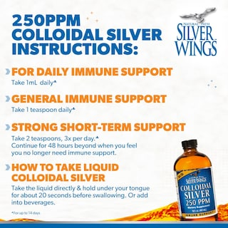 Foto 4 | Suplemento Natural Path Silver Wings De Plata Coloidal, 60 Ml - Venta Internacional.