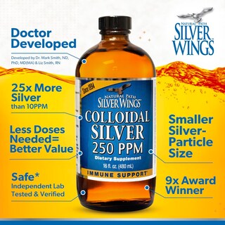 Foto 5 | Suplemento Natural Path Silver Wings De Plata Coloidal, 60 Ml - Venta Internacional.